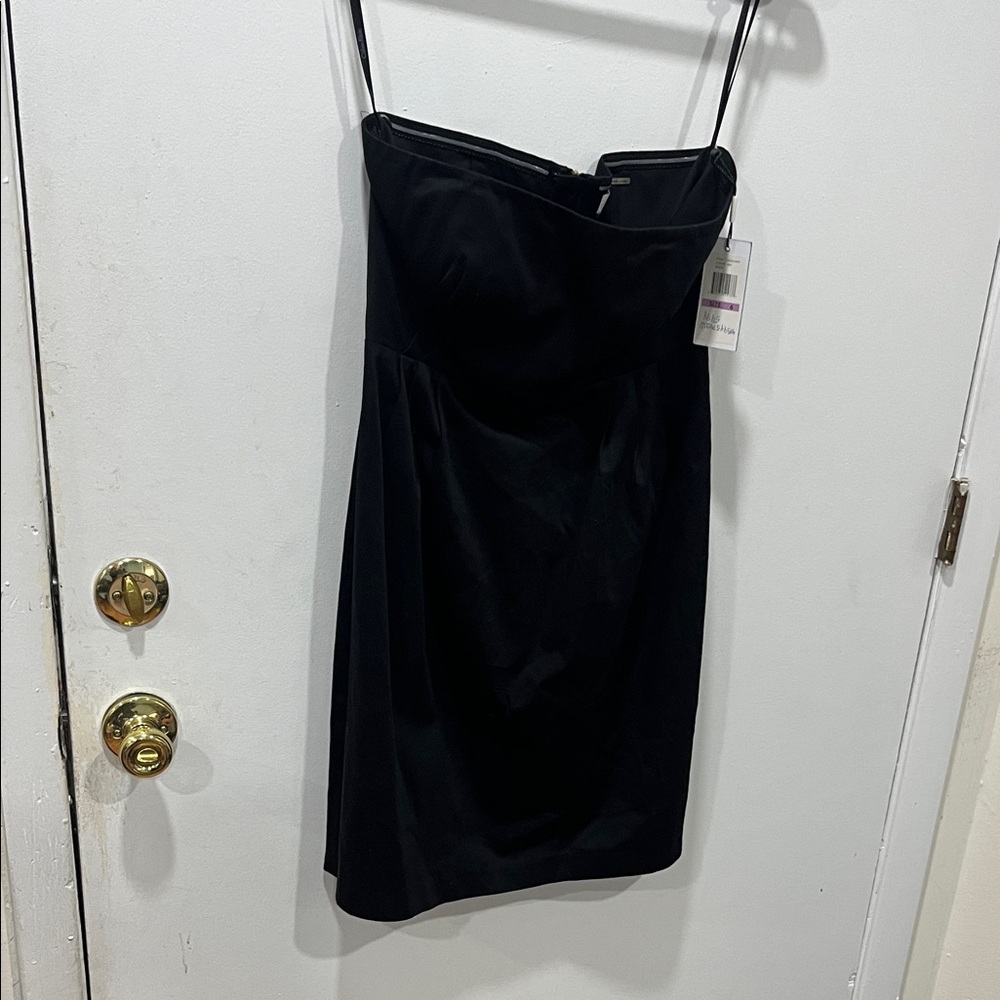 Calvin Klein Black Strapless Dress